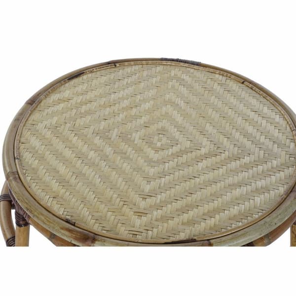 Sofabord DKD Home Decor Bambus Spanskrør (60 x 60 x 42 cm)