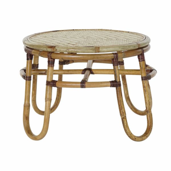 Sofabord DKD Home Decor Bambus Spanskrør (60 x 60 x 42 cm)