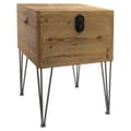 Miniatyrbillede 1 af 4: Sofabord DKD Home Decor Metal Træ (49 x 51 x 74 cm)