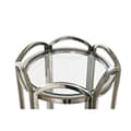 Miniatyrbillede 3 af 3: Sofabord DKD Home Decor Krystal Sølvfarvet Metal 40 x 40 x 110 cm