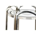 Miniatyrbillede 2 af 3: Sofabord DKD Home Decor Krystal Sølvfarvet Metal 40 x 40 x 110 cm