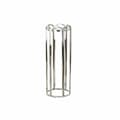 Miniatyrbillede 1 af 3: Sofabord DKD Home Decor Krystal Sølvfarvet Metal 40 x 40 x 110 cm