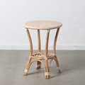 Miniatyrbillede 1 af 9: Sofabord 50 x 50 x 67 cm Natur Beige Spanskrør