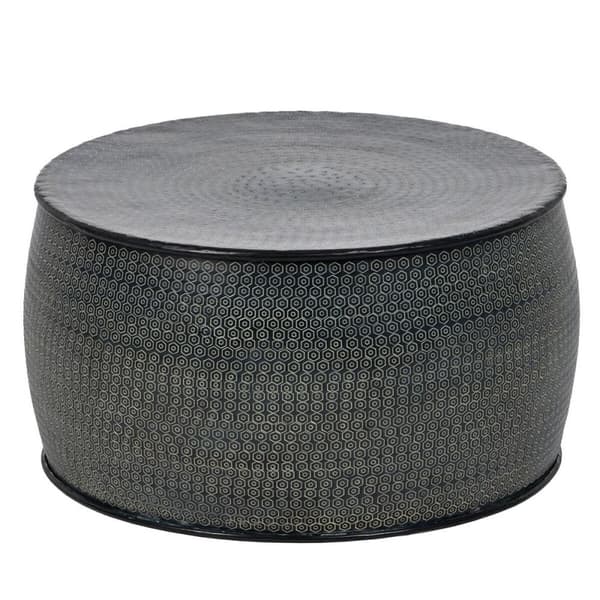 Sofabord 66 x 66 x 34,5 cm Sort Aluminium (3 enheder)