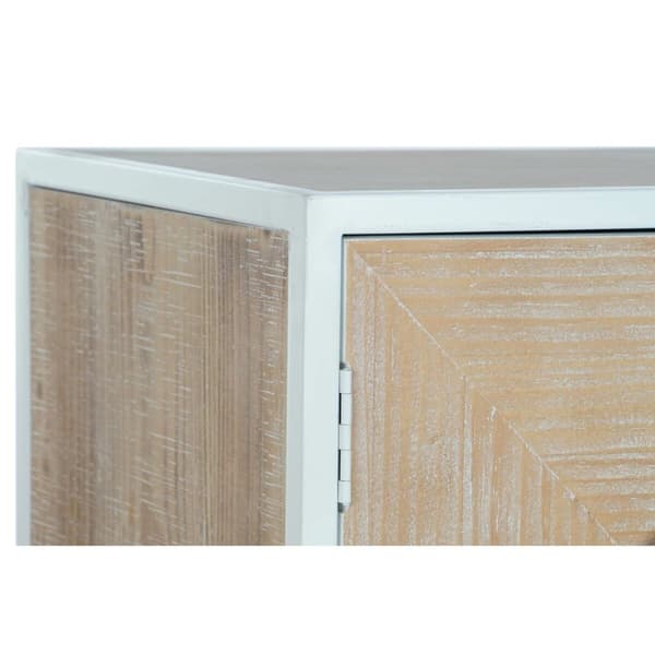 Hallbord DKD Home Decor Hvid 120 x 35 x 90 cm