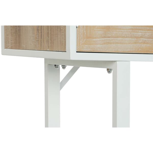 Hallbord DKD Home Decor Hvid 120 x 35 x 90 cm