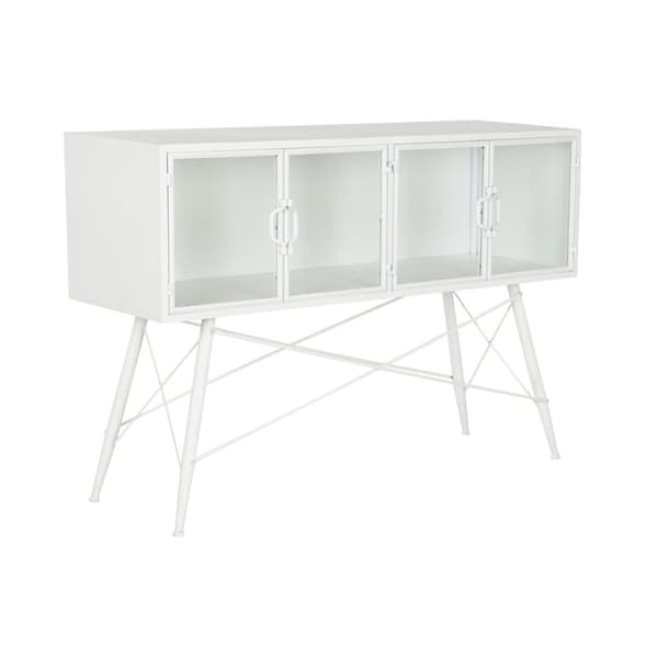 Hallbord DKD Home Decor Hvid 120 x 35 x 80 cm