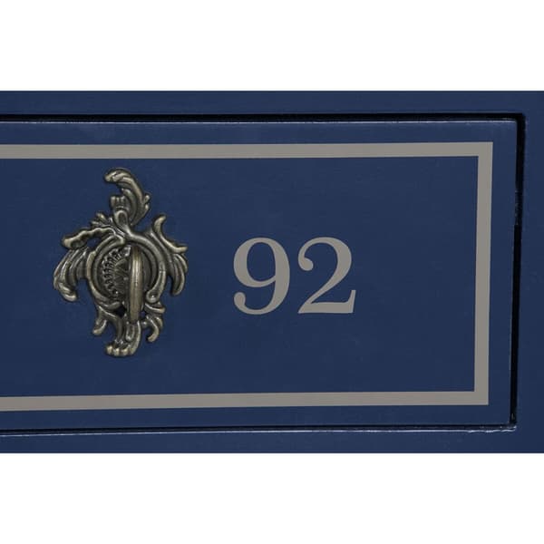 Hallbord Home ESPRIT Brun Marineblå 103 x 35 x 80 cm