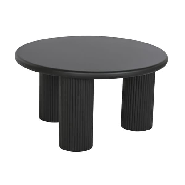 Sofabord Home ESPRIT Sort Metal 75 x 75 x 40 cm