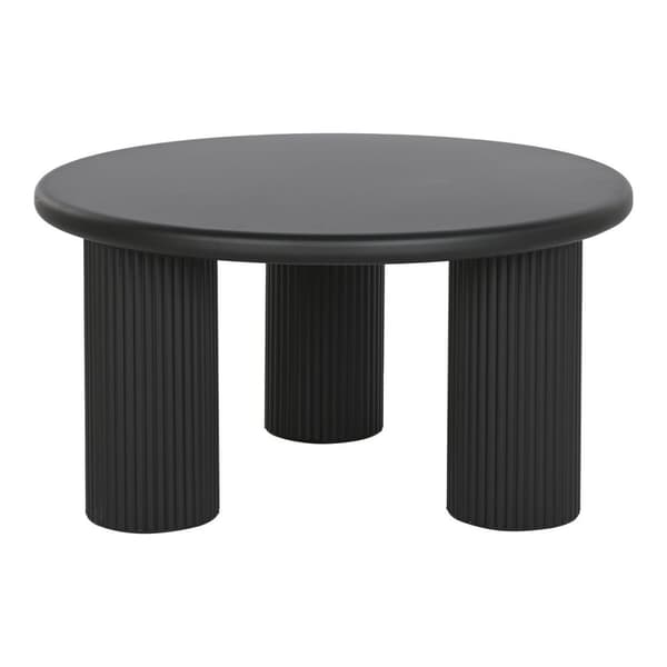 Sofabord Home ESPRIT Sort Metal 75 x 75 x 40 cm