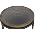 Miniatyrbillede 3 af 5: Sofabord Home ESPRIT Sort Natur Krystal Gran 46 x 46 x 55,5 cm
