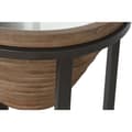 Miniatyrbillede 4 af 5: Sofabord Home ESPRIT Sort Natur Krystal Gran 46 x 46 x 55,5 cm