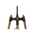 Miniatyrbilde 4 av 5: Sidebord DKD Home Decor 8424001831456 60 x 60 x 105 cm Naturell Svart Metall Tre