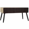 Miniatyrbilde 2 av 4: Sidebord DKD Home Decor Brun Svart Metall Gran 100 x 50 x 52,5 cm