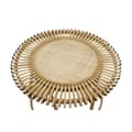 Miniatyrbilde 3 av 3: Sett med 2 bord DKD Home Decor Lysebrun 80 x 80 x 47 cm 80 x 80 x 45,5 cm