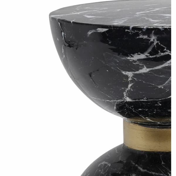 Sidebord DKD Home Decor 33 x 33 x 35 cm Svart Jern