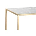 Miniatyrbilde 3 av 4: Sett med 2 bord DKD Home Decor Hvit Svart Gyllen 100 x 28 x 80 cm