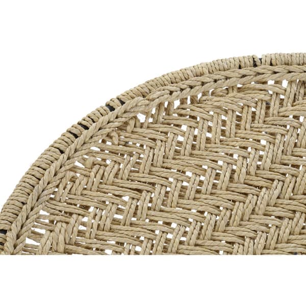 Sett med 3 bord DKD Home Decor Brun Svart Naturell 62 x 62 x 40 cm 62 x 62 x 40,5 cm