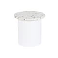 Miniatyrbilde 1 av 4: Sidebord Home ESPRIT Hvit Tre MDF Terrazo 40 x 40 x 37,5 cm