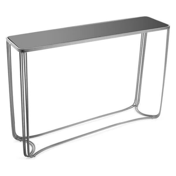 Sivupöytä Versa 31 x 75 x 110 cm Hopeinen