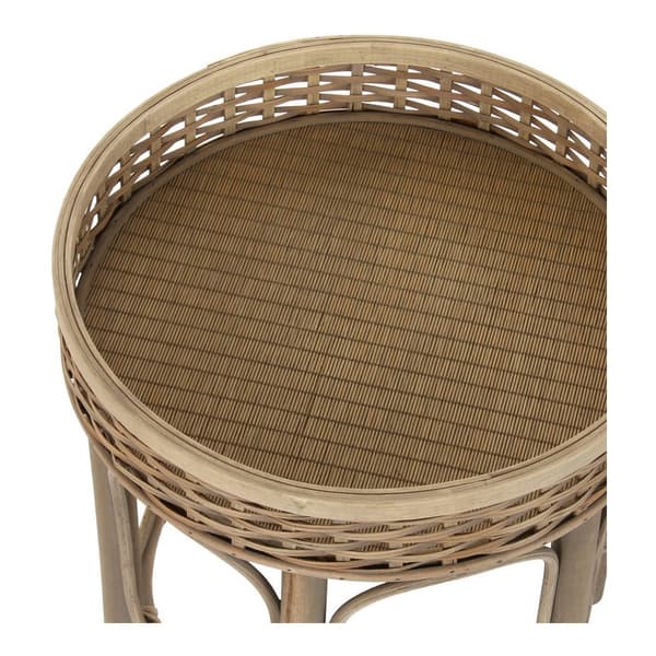 Sivupöytä DKD Home Decor 8424001811281 49 x 49 x 55 cm Luonnollinen