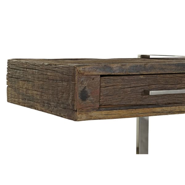 Hallipöytä DKD Home Decor Ruskea Hopeinen 180 x 44 x 75 cm