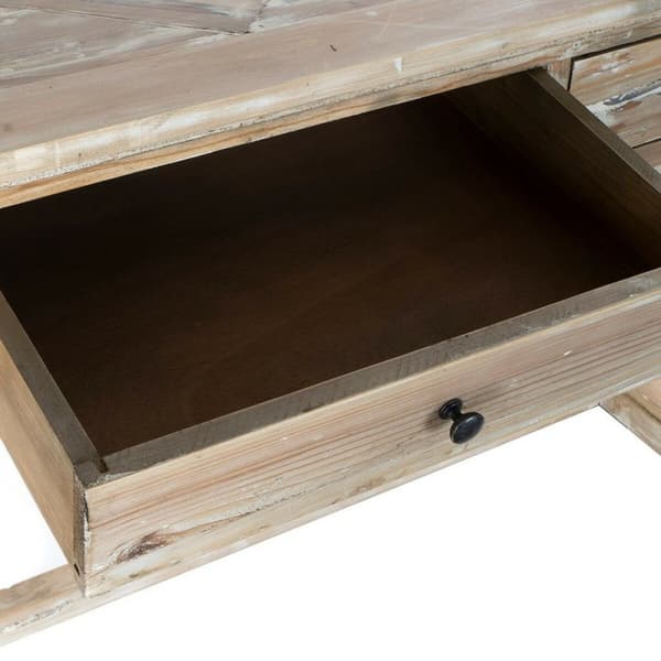 Hallipöytä DKD Home Decor MB-172724 Vaaleanruskea 184,5 x 48 x 86 cm