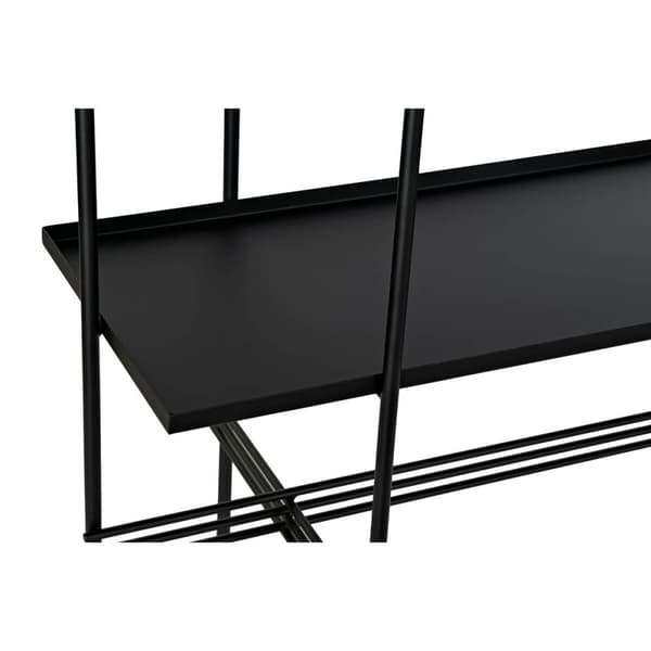 Hallipöytä DKD Home Decor Valkoinen Musta 120 x 40 x 80 cm