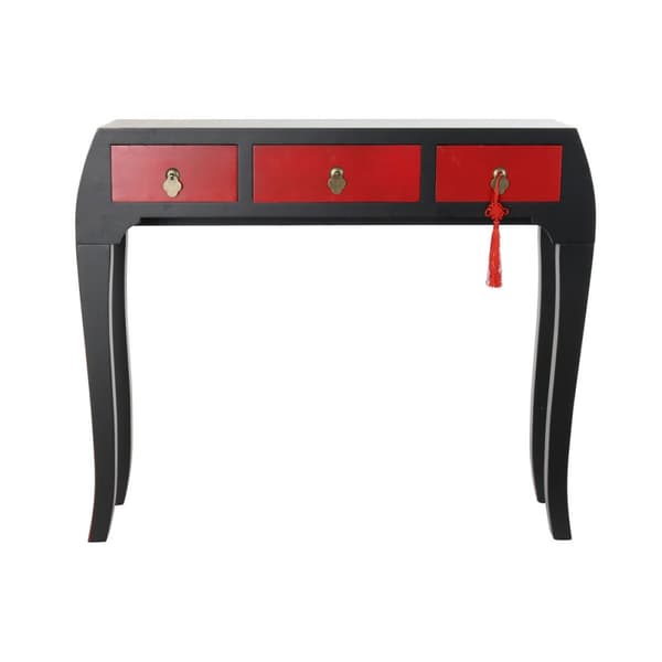 Hallipöytä DKD Home Decor Musta 96 x 27 x 80 cm
