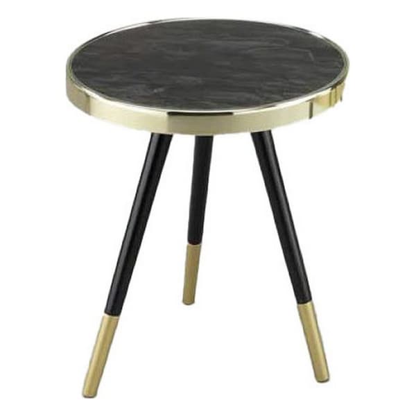 Sivupöytä DKD Home Decor Kristalli Teräs (42,5 x 42,5 x 48 cm)