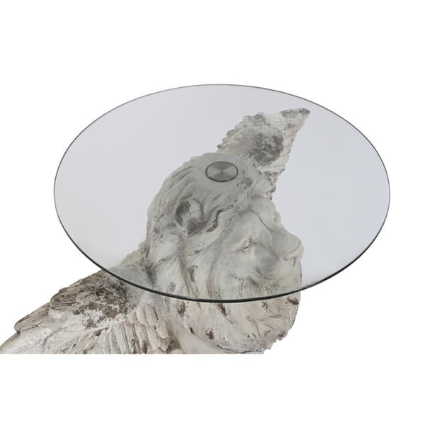 Sivupöytä DKD Home Decor Harmaa Kristalli Magnesium 96 x 52 x 62 cm