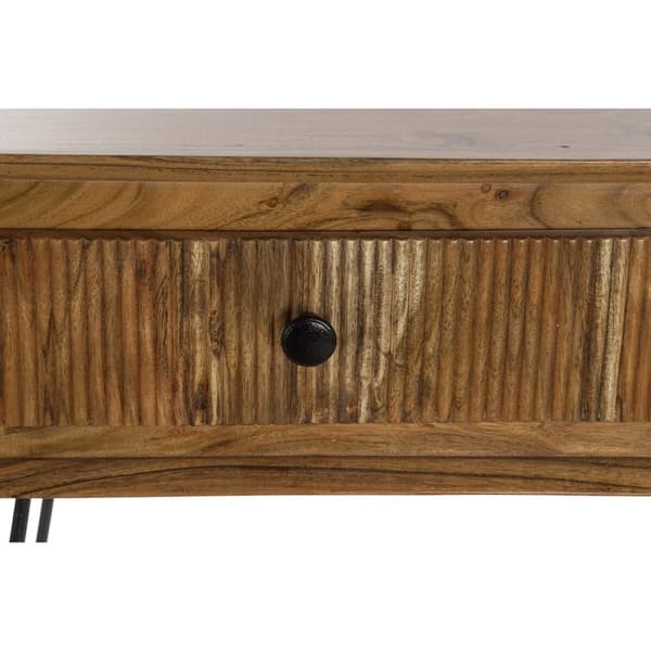 Hallipöytä DKD Home Decor Ruskea Musta 118 x 40 x 77 cm