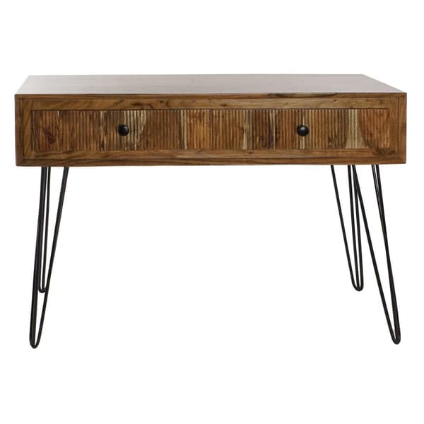 Hallipöytä DKD Home Decor Ruskea Musta 118 x 40 x 77 cm