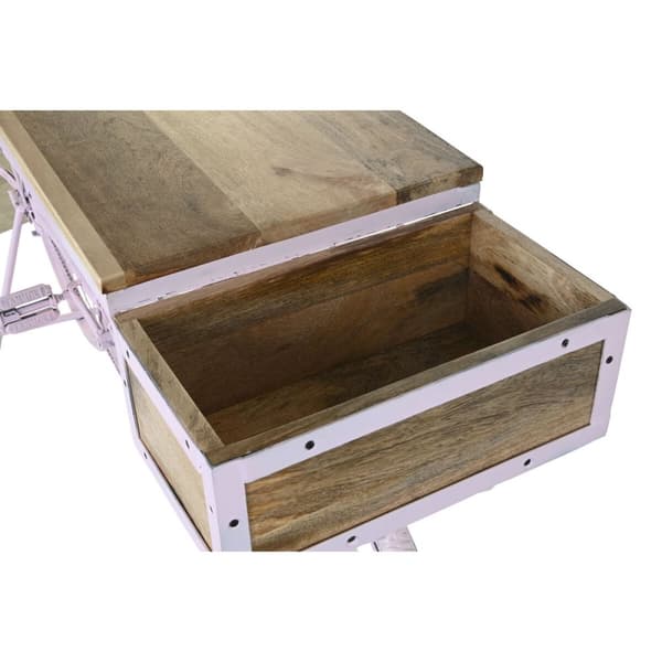 Hallipöytä DKD Home Decor Vaaleanpunainen 180 x 41 x 94 cm Polkupyörä