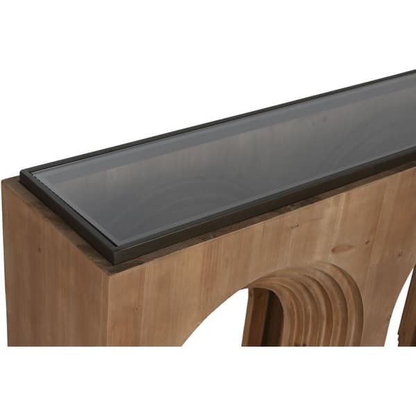 Hallipöytä Home ESPRIT Ruskea Musta 122 x 30 x 80 cm