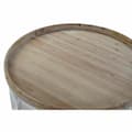 Miniatyrbillede 2 af 2: Sofabord DKD Home Decor Hvid Lys brun Gran Træ MDF 81 x 81 x 43,5 cm