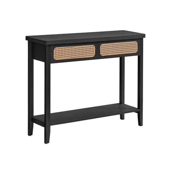 Rootz-konsolipöytä - Eteisen pöytä - Eteinen pöytä - MDF lastulevy PVC - 30cm x 100cm x 80cm - Ihanteellinen pieniin tiloihin