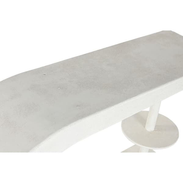 Mottagare Home ESPRIT Vit 110 x 30 x 77 cm