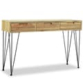 Miniatyrbild 2 av 2: Konsolbord 120x35x76 cm massiv teak