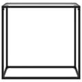 Miniatyrbild 2 av 2: Konsolbord transparent 80x35x75 cm härdat glas