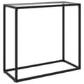Miniatyrbild 1 av 2: Konsolbord transparent 80x35x75 cm härdat glas