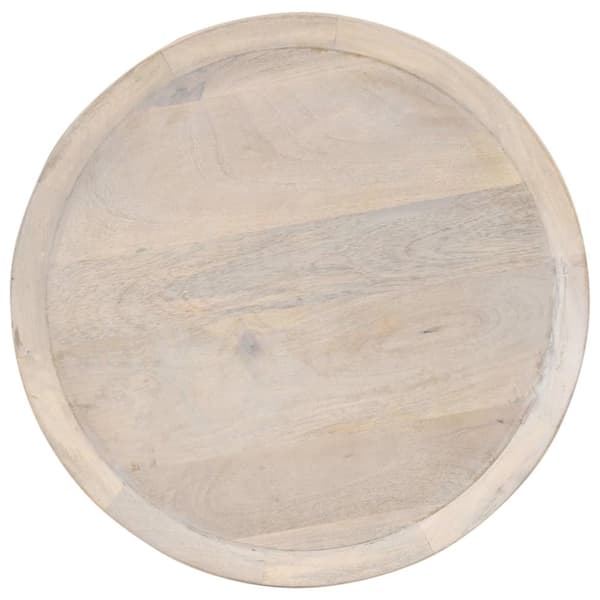 Sidobord Ø60x75 cm massivt mangoträ