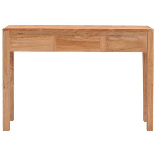 Avlastningsbord 110x35x75 cm massiv teak