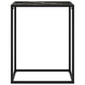 Miniatyrbild 2 av 2: Konsolbord svart 60x35x75 cm härdat glas