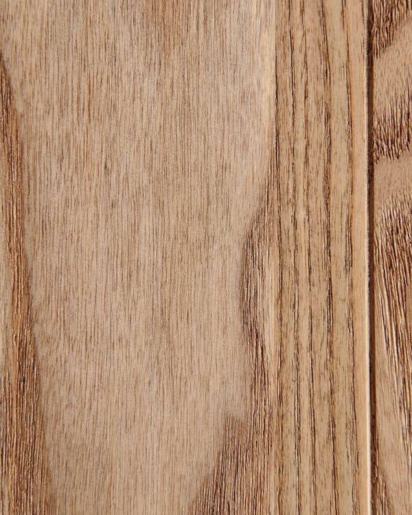 Konsolbord i lyst naturtræ 74 cm 2 skuffer Hylde Gangmøbler Rustikt design moderne