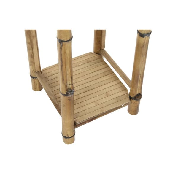 Sidobord DKD Home Decor Rattan (36 x 36 x 85 cm)