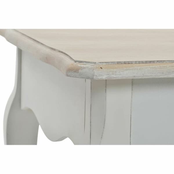 Sidobord DKD Home Decor Vit Trä (120 x 60 x 50 cm)