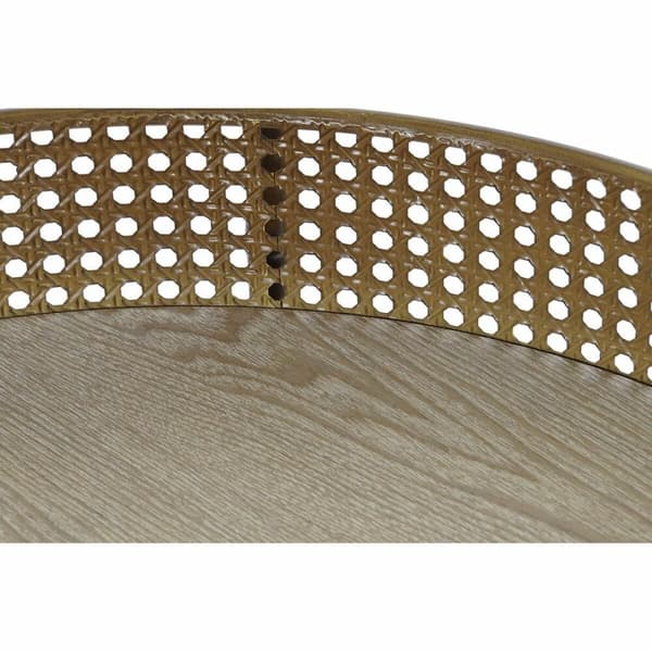 Sidobord DKD Home Decor 59 x 59 x 50 cm Naturell Metall