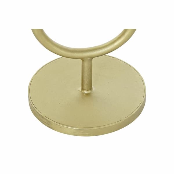 Sidobord DKD Home Decor Gyllene Metall Marmor 45 x 27 x 63 cm