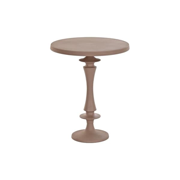 Sidobord DKD Home Decor Rosa Aluminium (40 x 40 x 50 cm)